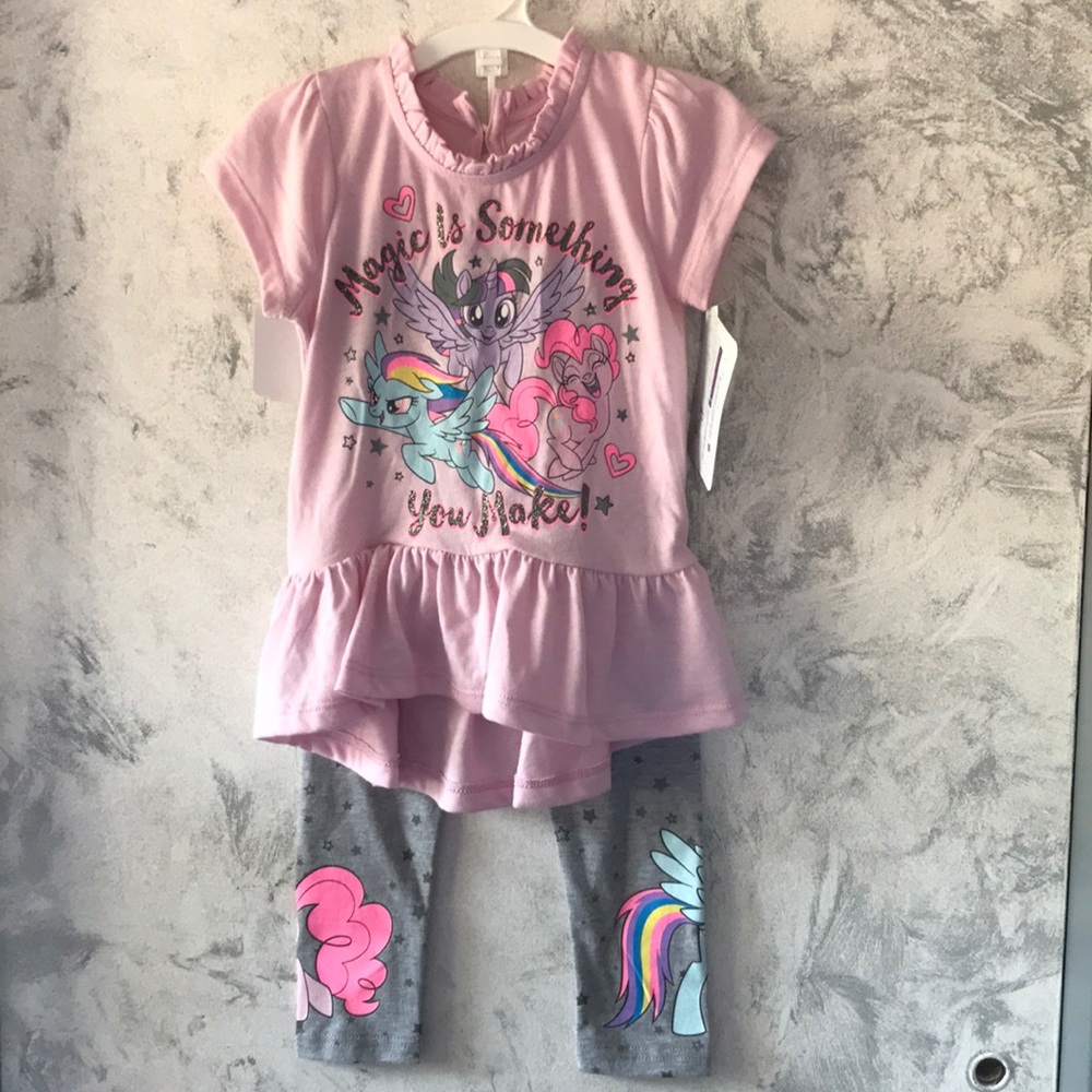 New My Little Pony Two Piece Outfit